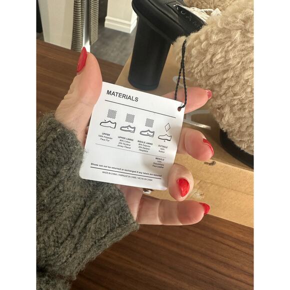 NIB Roam Fuzzy Tower Heels Size 41(11) - Picture 10 of 12